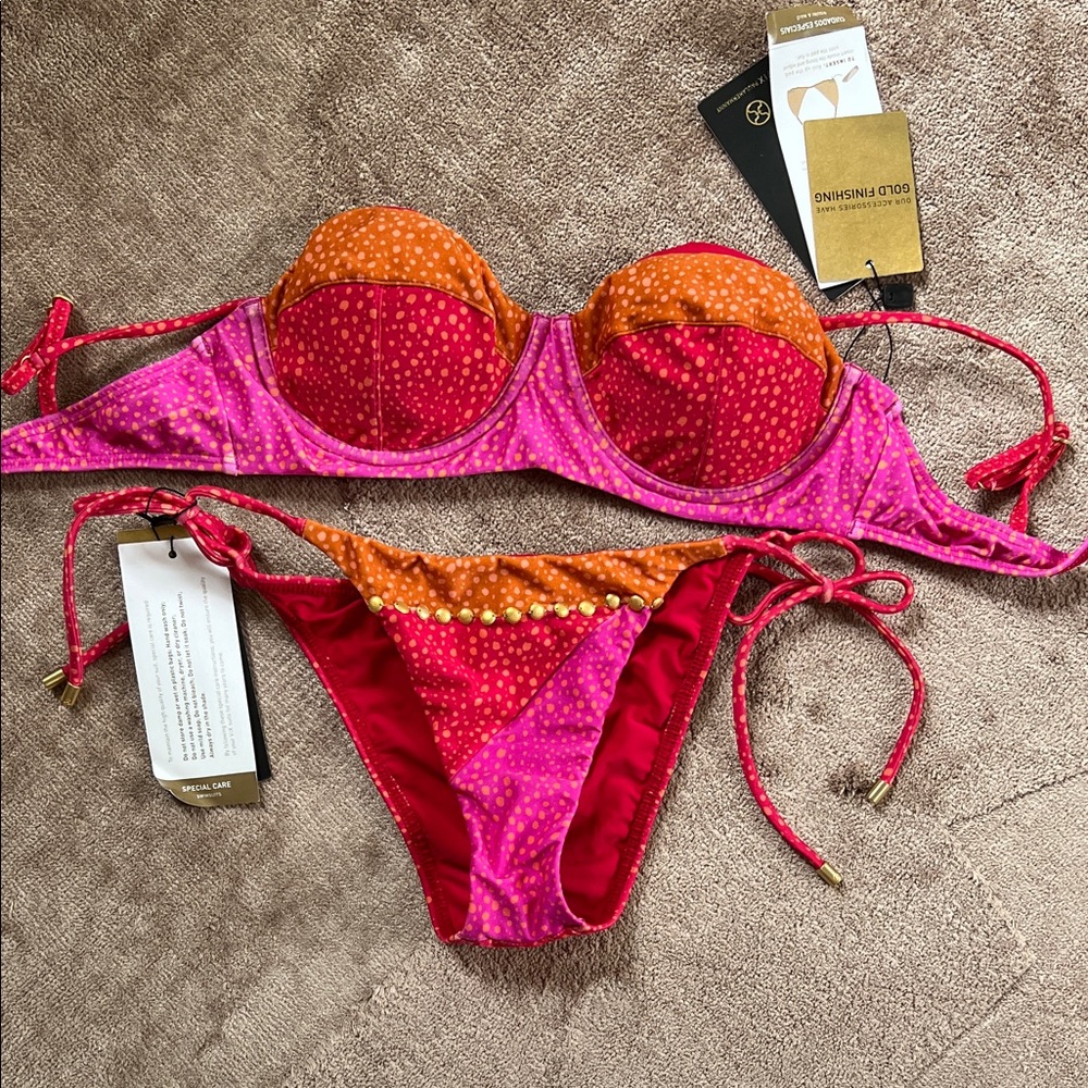 Vix Paula Herman Colorful Women's Bikini Set